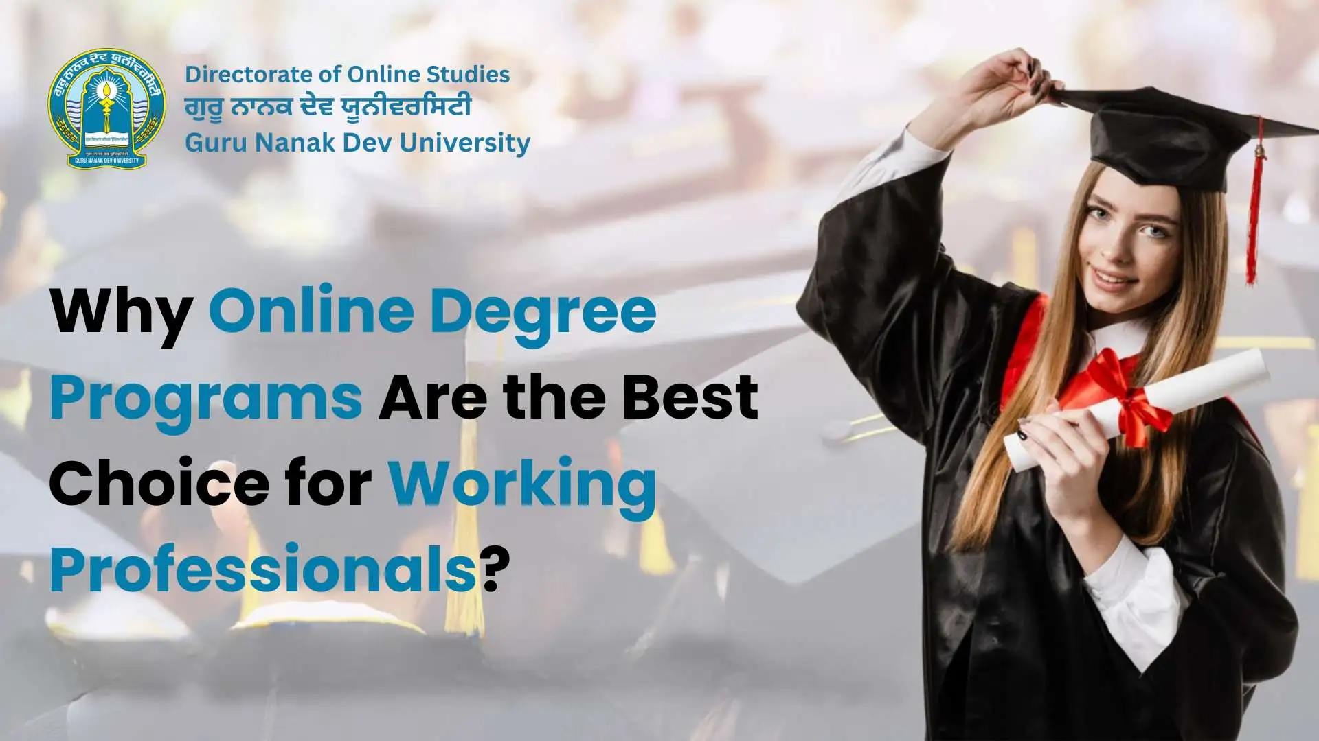 Why Online Degree Programs Are the Best Choice for Working Professionals?