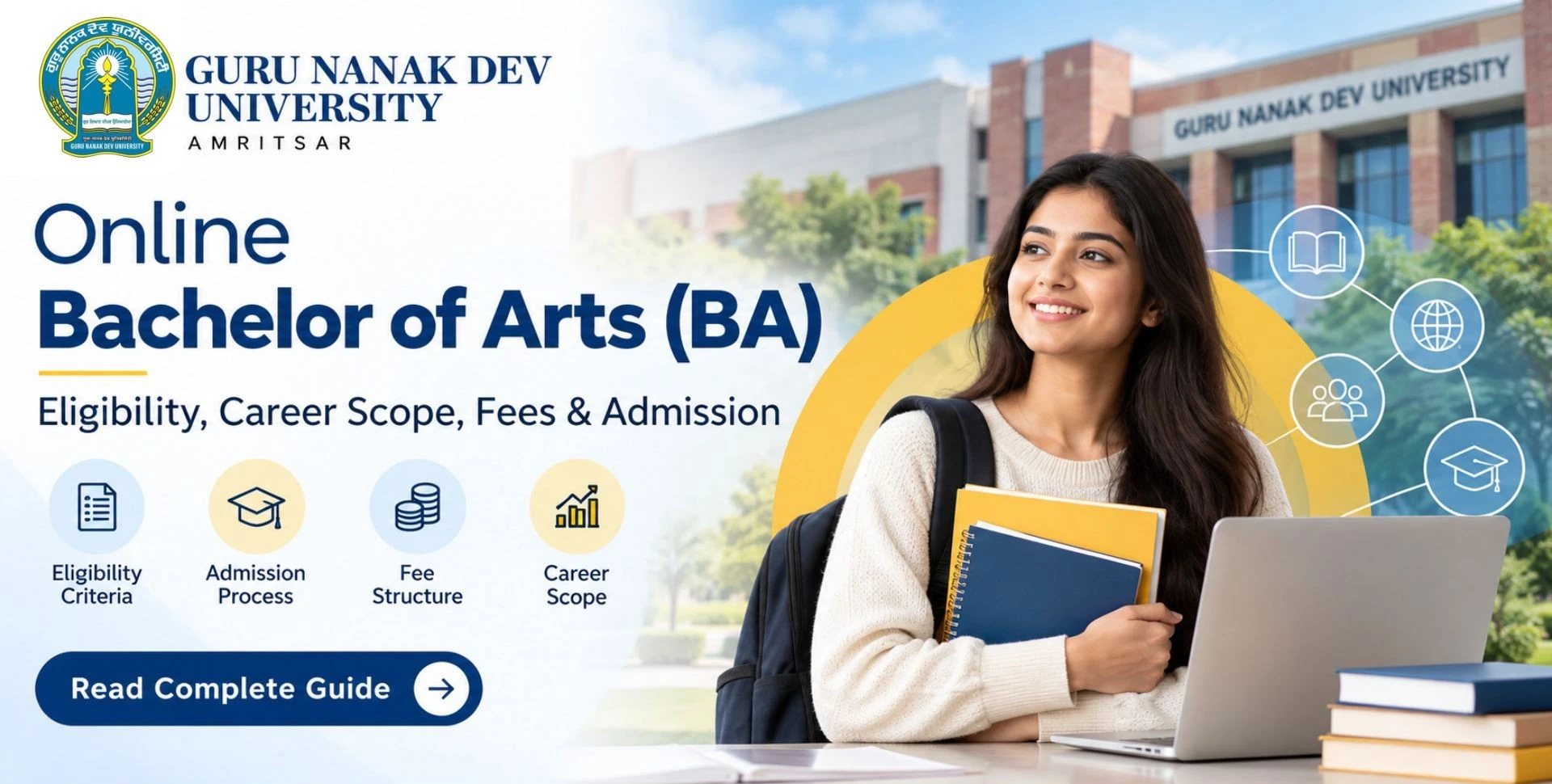 Online Bachelor of Arts (BA): Eligibility, Career Scope, Fees & Admission