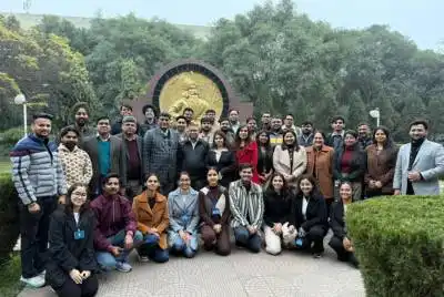 Students collaborating